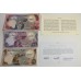 MALTA 1967 . ONE 1 - TEN 10 LIRA BANKNOTES . SPECIMEN